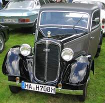 schon wieder die vier Ringe, diesmal mit Lederdach - Sprockhvel 2004  