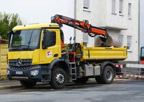 Mercedes Arocs 1824 Kipper in Weiden 28.07.2019