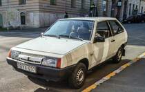 Lada Samara nohc in alltäglichem Gebrauch. Pecs (HU), Juli, 2019.