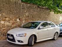 Mitsubishi Lancer X. Pecs (HU), Juli, 2019.