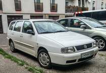 VW Polo Variant, schade, dass seit lange diese karosseirevariante nicht angeboten wird. Foto: Pecs (HU), Juli, 2019