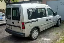 Opel Combo, aufgenommen in Pecs (HU), 07.2019.