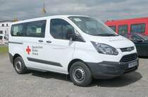 =Ford Transit vom DRK KV FREIBURG, abgestellt auf dem Besucherparkplatz der Rettmobil 2019 in Fulda, 05-2019