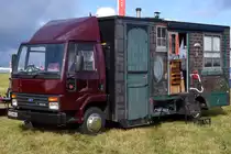 Dieser liebevoll gestaltete Ford (Iveco) Cargo war Anfang Juli 2019 in Fairford zu sehen.