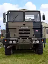 Dieser Foden Drops 8x8 ist ehemaliger Schwerlasttransporter der Britischen Armee. (Fairford, Juli 2019)