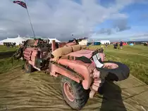 Ein SAS Pink Panther Series IIa von Land Rover war Anfang Juli 2019 in Fairford ausgestellt.