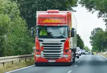 Scania R 450 Sattelzug bei Euskirchen - 18.07.2019