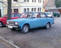 Lada 2107, oder einfach  Kubiklada .