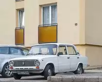 Lada 1200 (WAS 2101), fotografiert in Pecs (HU), Juli, 2019.