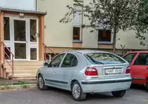 Renault Mégane I, fotografiert in Pecs (HU), Juli, 2019.