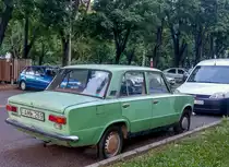 Lada 1200 (WAS 2101), fotografiert in Pecs (HU), Juli, 2019.
