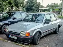 Ford Escort Mk4, fotografiert in Pecs (HU), Juli, 2019.