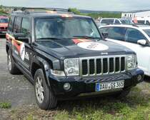 =Jeep Commander CRD der Firma  GSG , abgestellt auf dem Besucherparkplatz der Rettmobil 2019 in Fulda, 05-2019