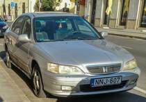 Honda Accord Mk6. Foto: Pecs (HU), Juli, 2019.