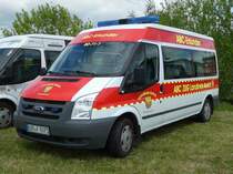 =Ford Transit vom Katastrohenschutz Landkreis AURICH, steht auf dem Besucherparkplatz der Rettmobil 2019 in Fulda, 05-2019