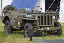 Ein Willy´s Jeep MB im Juli 2019 in Fairford.