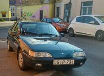 Daewoo Espero in ganz schönem Zustand. Foto: Pecs (HU), Juli, 2019.
