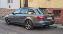 Audi A4 Avant. Foto: Pecs (HU), Juli, 2019.