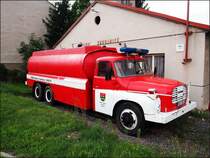 Feuerwehrauto TATRA 148 CAS32. jince am 7.8.2019