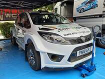 Proton Iriz R5, gefahren von Aziz Tejpar und Nabila Tejpar (Eifel Rallye Festival, 19.07.2019)