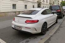 AMG C63 Mercedes C-Klasse Coupé in Graz, 16.6.19