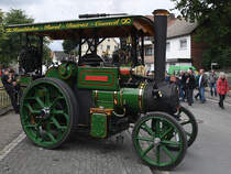 Der Dampftraktor  Lady Colinda  war im Juli 2019 in Altenbeken ausgestellt.