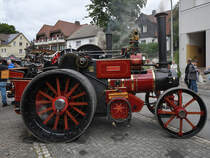 Der Dampftraktor  Lady Jane , so gesehen im Juli 2019 in Altenbeken.