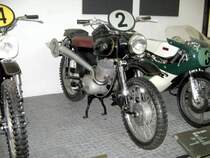 Zeitzeugen aus dem Zeit in der die Motorr�der aus Zschopau noch Weltruhm erhaschten, stehen im Museum des Schlosses Augustusburg, wie diese ES 250G, 01.07.06