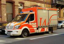 =MB Sprinter als Kleinalarmfahrzeug der Feuerwehr WIESBADEN bei einem Einsatz im Juni 2019