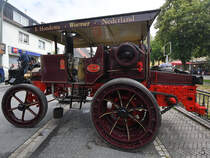 Der Dampftraktor  The Elephant  war im Juli 2019 in Altenbeken ausgestellt.