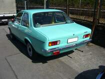 Heckansicht einer Opel Kadett C Limousine. Oldtimertreffen Industriemuseum Ennepetal am 04.08.2019.