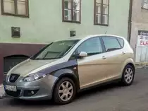 Seat Altea, fotografiert in Pecs (HU), Juli 2019.