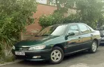 Peugeot 406, fotografiert in Pecs (HU), Juli 2019.