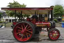 Der Dampftraktor  Johanna  war im Juli 2019 in Altenbeken zu sehen.