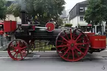 Der Dampftraktor  The Menneapolis  war im Juli 2019 in Altenbeken ausgestellt.