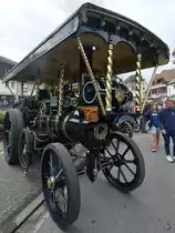Der Dampftraktor  Hendrina , so gesehen im Juli 2019 in Altenbeken. 