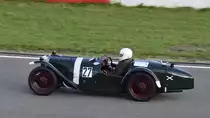 Riley Nine Brookland (1928), beim 47. AvD - Oldtimer Grand Prix, 9.-11. August 2019 / Nürburgring, Rennen 13 Vintage Sports Car Trophy. Aufnahme 10.8.2019 von einer Zuschauer- Tribühne