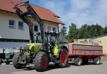 =Claas, steht im Juli 2019 in Hünfeld