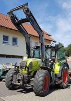 =Claas, steht im Juli 2019 in Hünfeld