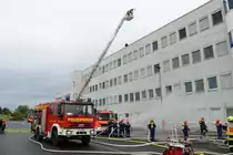Feuerwehr Hanau IVECO Magirus LF10 am 17.08.19 bei einer Jugendfeuerwehrübung 