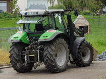 =Deutz unterwegs in Hünfeld im Juli 2019