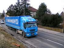 ICECO-STRALIS unterwegs auf der B143 in Ried i.I.; 090313