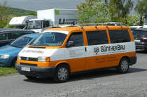 =VW T 4 von GÜNTHER-BAU unterwegs in Fulda im Mai 2019