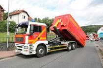 Feuerwehr Wächtersbach MAN TGA WLF am 18.08.19 beim Tag der offenen Tür