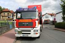 Feuerwehr Wächtersbach MAN TGA WLF am 18.08.19 beim Tag der offenen Tür