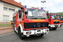Feuerwehr Wächtersbach Mercedes Benz LF am 18.08.19 beim Tag der offenen Tür