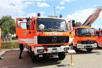 Feuerwehr Langenselbold Mercedes Benz HLF20 am 18.08.19 beim Tag der offenen Tür 