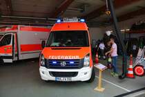 Feuerwehr Langenselbold VW Crafter VRW am 18.08.19 beim Tag der offenen Tür 