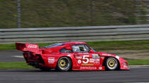 Porsche 935 K3 (1980), beim 47. AvD - Oldtimer Grand Prix, 9.-11. August 2019 / Nürburgring, Rennen4, Revival Deutsche Rennsport-Meisterschaft 1972 - 1981. Aufnahme 10.8.2019 von einer Zuschauer- Tribühne