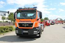 Feuerwehr Gründau MAN TGS WLF am 18.08.19 beim Tag der offenen Tür der Feuerwehr Langenselbold 